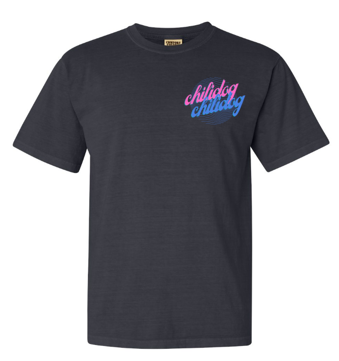 Chilidog Dice T shirt - Graphite