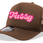 fussy trucker cap brown