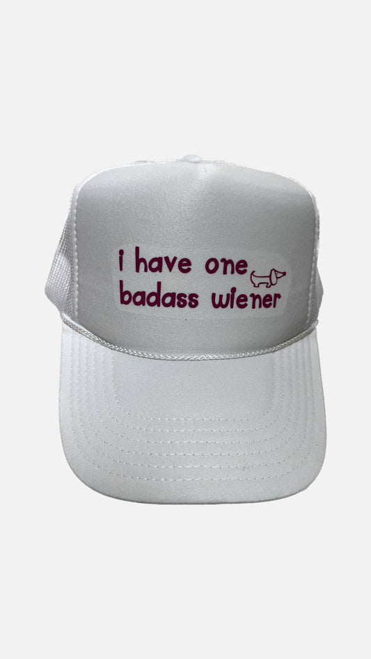 i have one badass wiener puffer cap