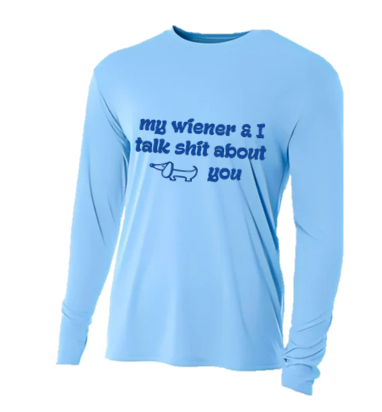 Wiener & I Long Sleeve Performance Shirt