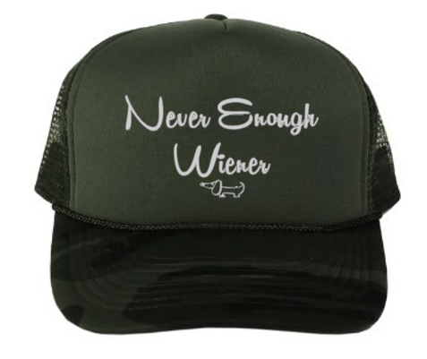 Never Enough Wiener Trucker Cap