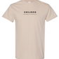 Simple Chilidog T Shirt - Sand