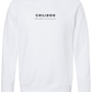 Simple Chilidog Crewneck - White