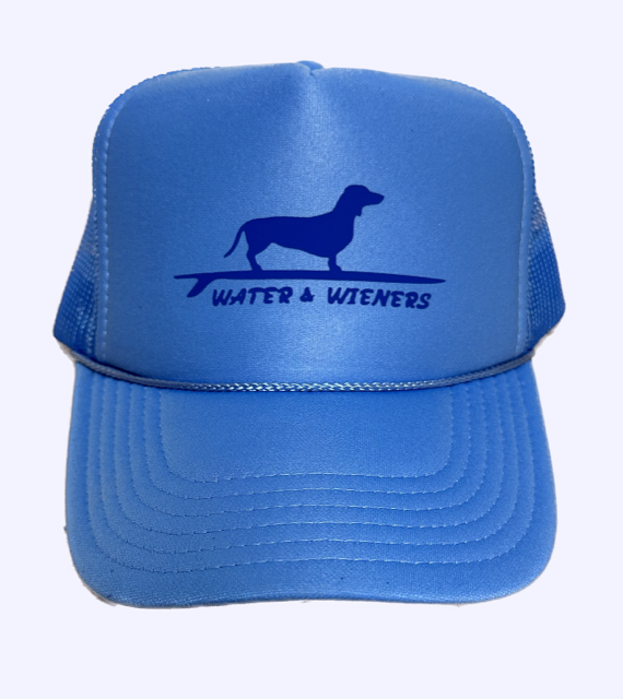 water & wieners puffer cap